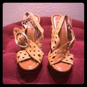 Jessica Simpson Buckle Heels